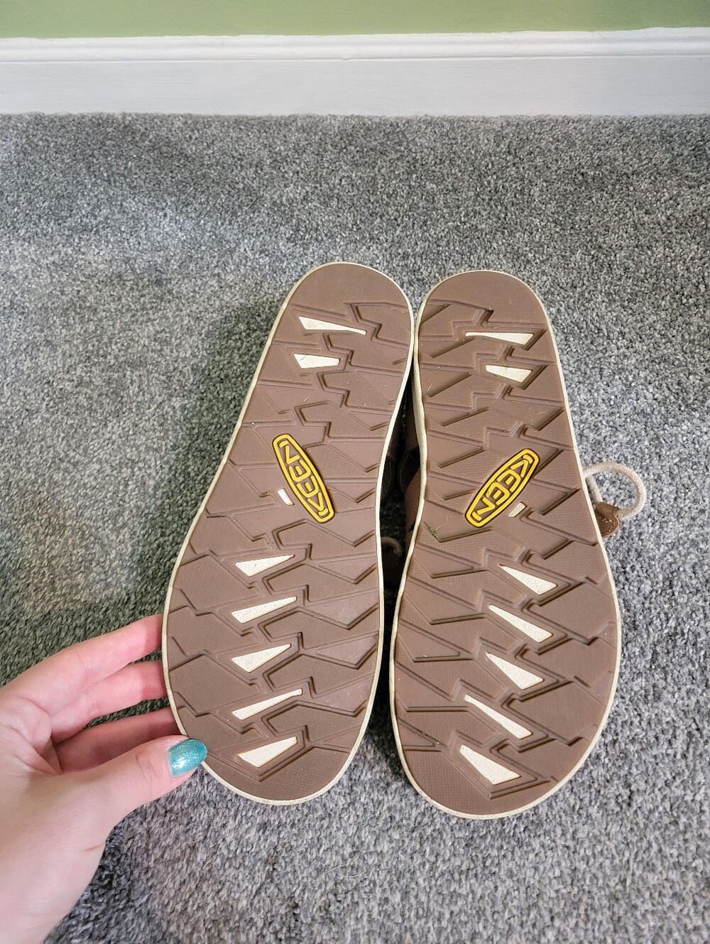 KEEN Brown Cork Strappy Sandals - Picture 4 of 5